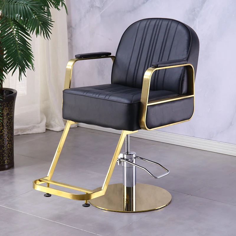 Swivel Shampoo Barber Chairs Cosmetic Modern Luxury Beauty Barber Chairs Hairdresser Ergonomic Barbearia Salon Furniture SR50SF