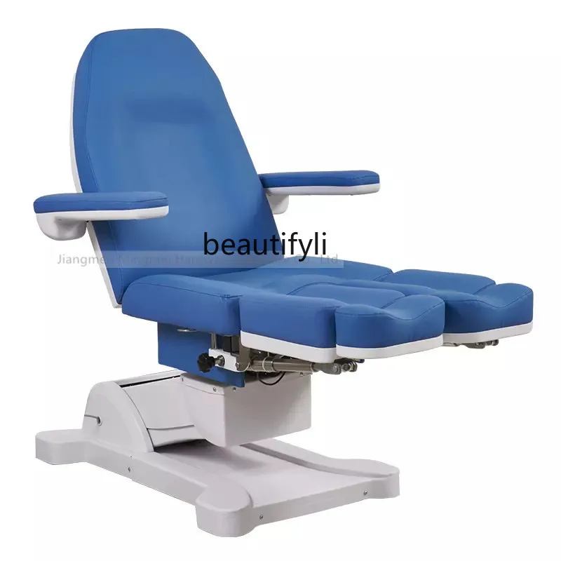 Electric Beauty Bed Tattoo Tattoo Chair Multi-Function Adjustable Lifting Inspection Physiotherapy Bed Micro-Whole Chair electric beauty bed elevated bed tattoo embroidery micro massage bed folding tattoo chair physiotherapy bed