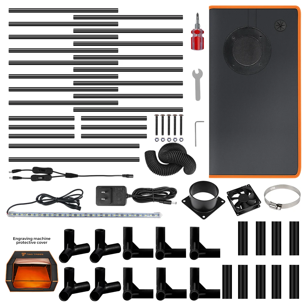 Custodia Protettiva Per Incisore Laser - 72x72x41 Cm, Antipolvere E Ignifuga, Con Sfiato E Finestra | Tipo A - Foto 14