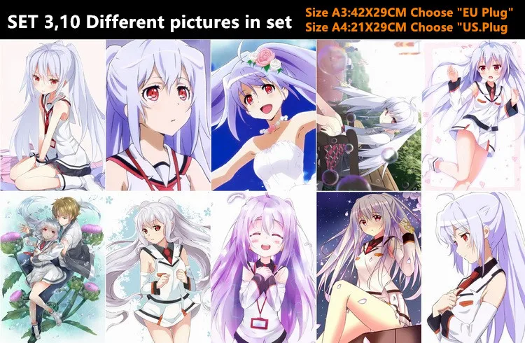 Isla from Plastic Memories Anime Girl Greeting Card for Sale by