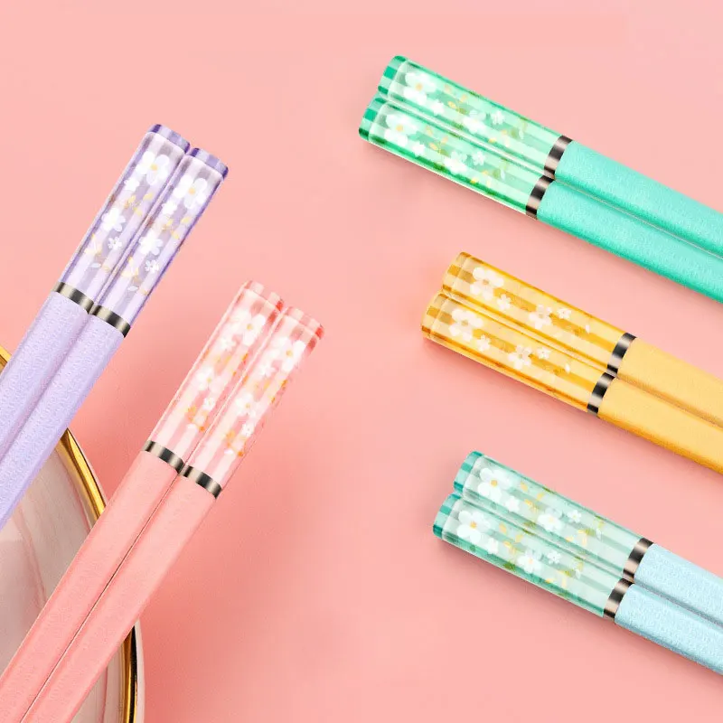 1Pair24cmJapaneseChopsticksCherryChopsticksSushiSticksCute