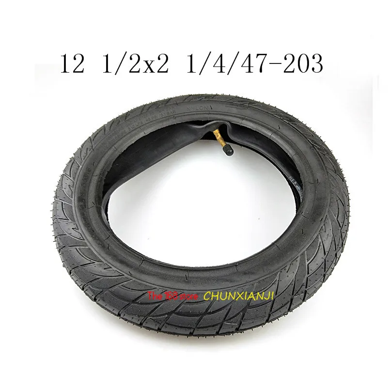 12 Inch Tyres & Inner Tube Fits Electric Bicycle Baby Carrier Carrier Folding Bicycle 1/2x2 1/4 47-203 tyre inner tube,electric vehicle tire