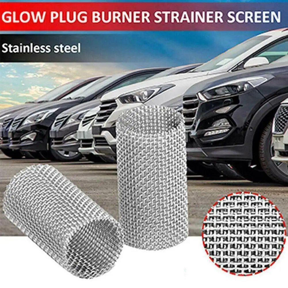 6pcs Car Heater Accessories Car Glow Plug Burner Strainer Screen Filter Mesh For Diesel Air Parking Heater Car Accessories