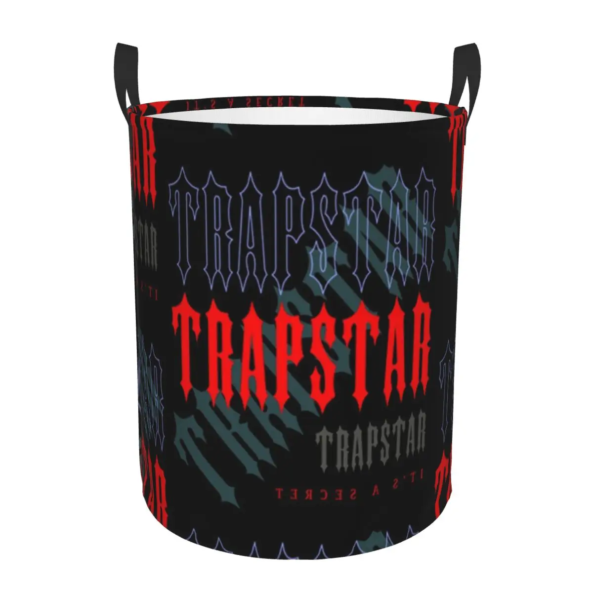 Trapstars London Laundry Basket Foldable Clothes Toy Hamper Storage Bin for Kids Nursery