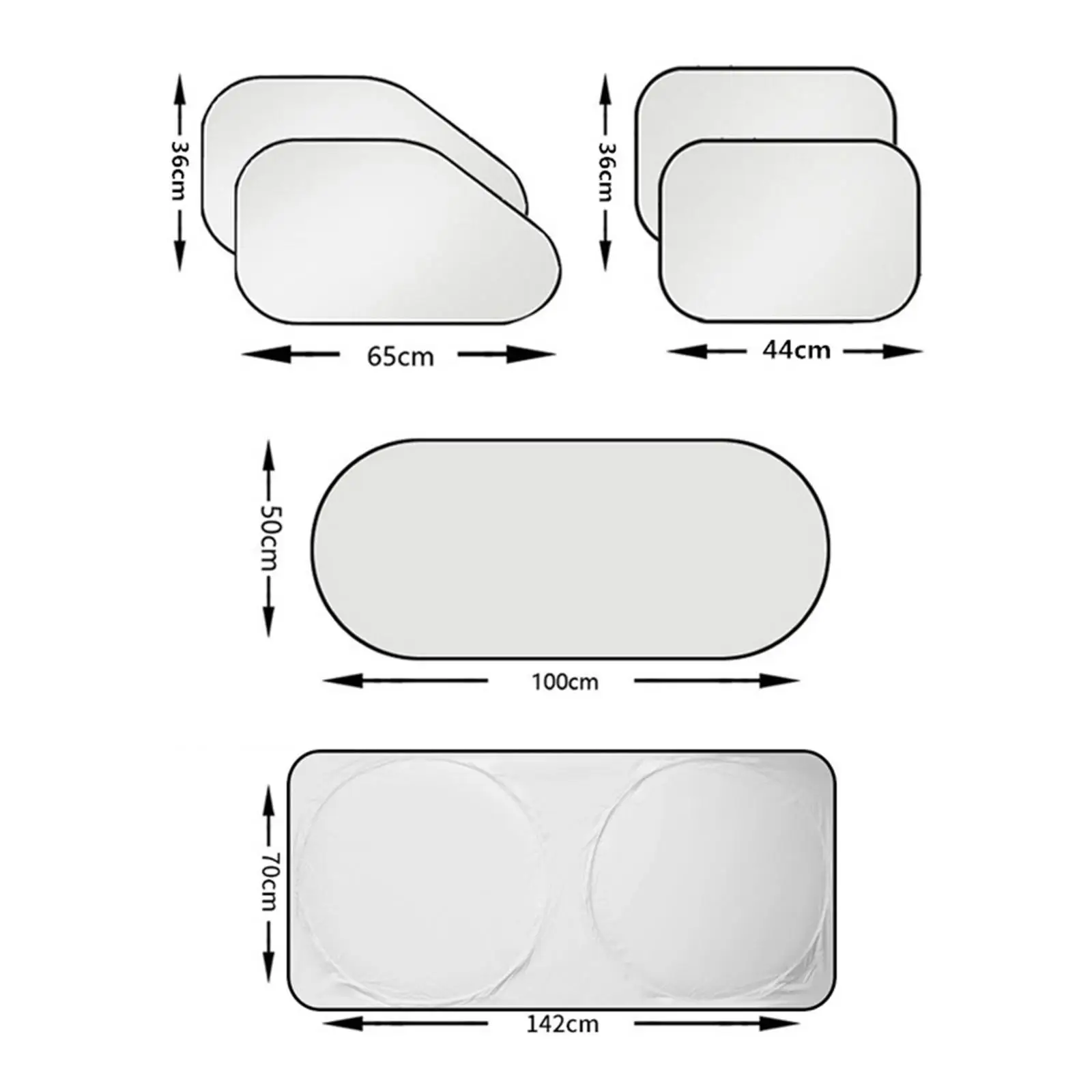 6Pcs Car Window Shades Privacy Shade Blackout Sun Blocker Visor Suction Cups for Travel Changing Clothes Baby Kids Truck Napping 6Pcs Car Window Shades Privacy Shade Blackout Sun Blocker Visor Suction Cups for Travel Changing Clothes Baby Kids Truck Napping