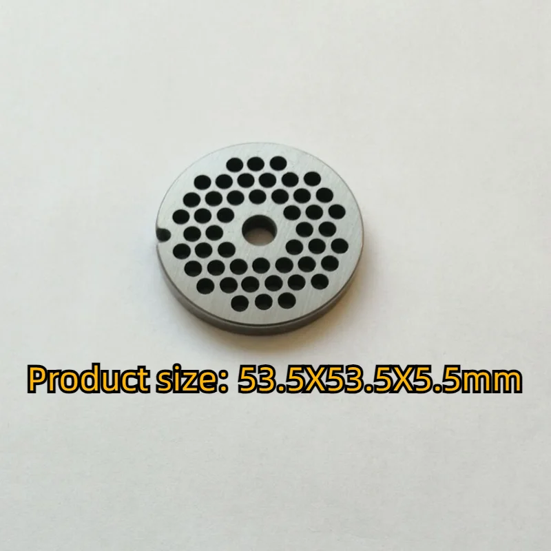 Stainless Steel Angle Grinder Plate Meat Grinder Knife Round Knife No. 5