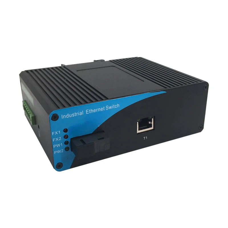 10/100M 20km SC 1X1 Industrial Grade Fiber Transceiver