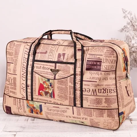 Women Travel Bags Handbags New Fashion Portable Luggage Bag Floral Print Duffel Bags Waterproof Weekend Duffle Bag