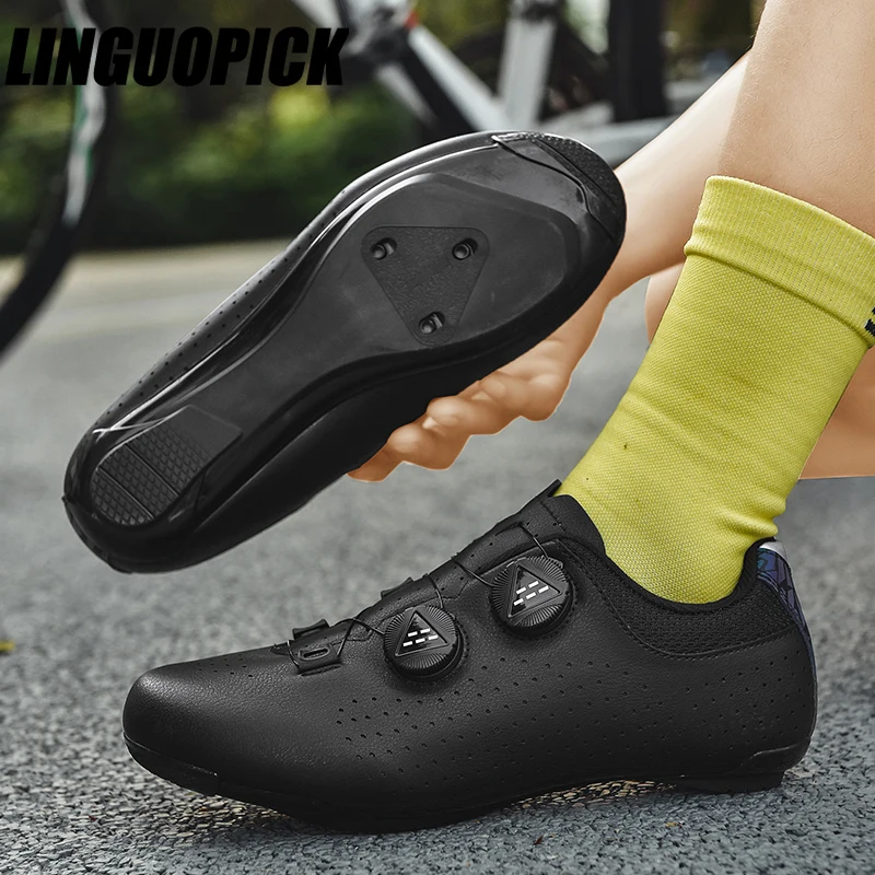 cycling shoes mtb road bike sneakers cleat Non-slip Men's Mountain biking shoes Bicycle spd road footwear speed cycling shoes