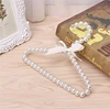 A5YE Fashion Plastic Pearl Bow Clothes Clothing Hanger For Kids Children Pet Dog for 2