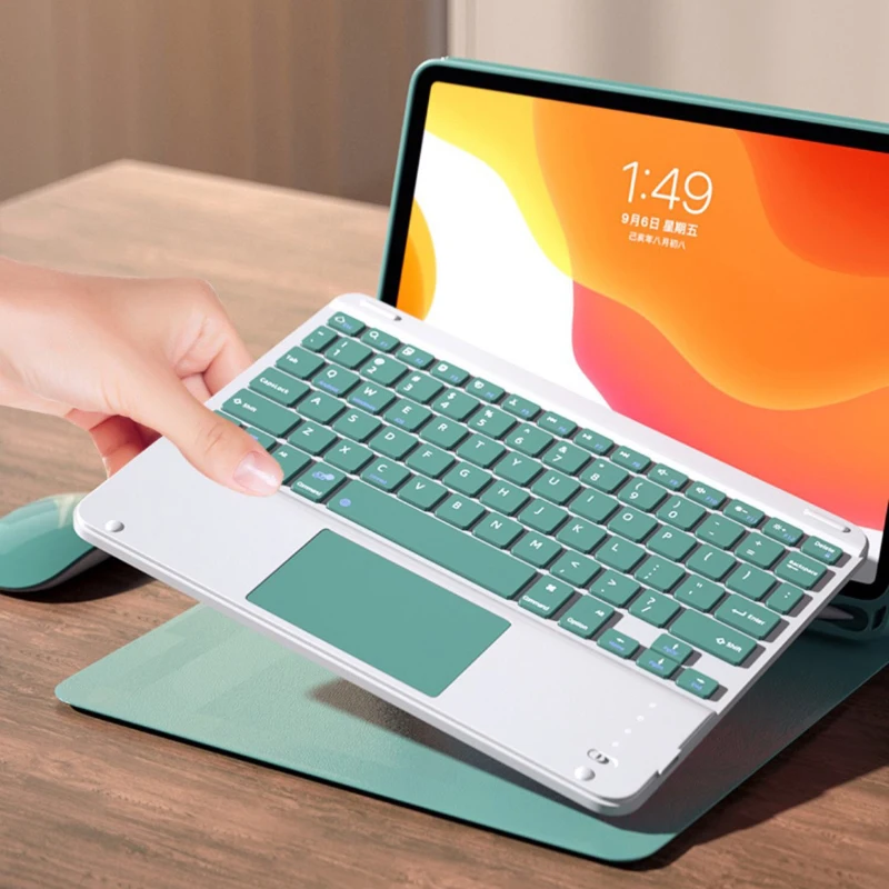 Rato Livre Touchpad Teclado para Ipad 10 2023 Pro 11 ar ar Case ar Pro 10.5 10.2 8th Gen Case de Teclado Magnético - Imagem 3