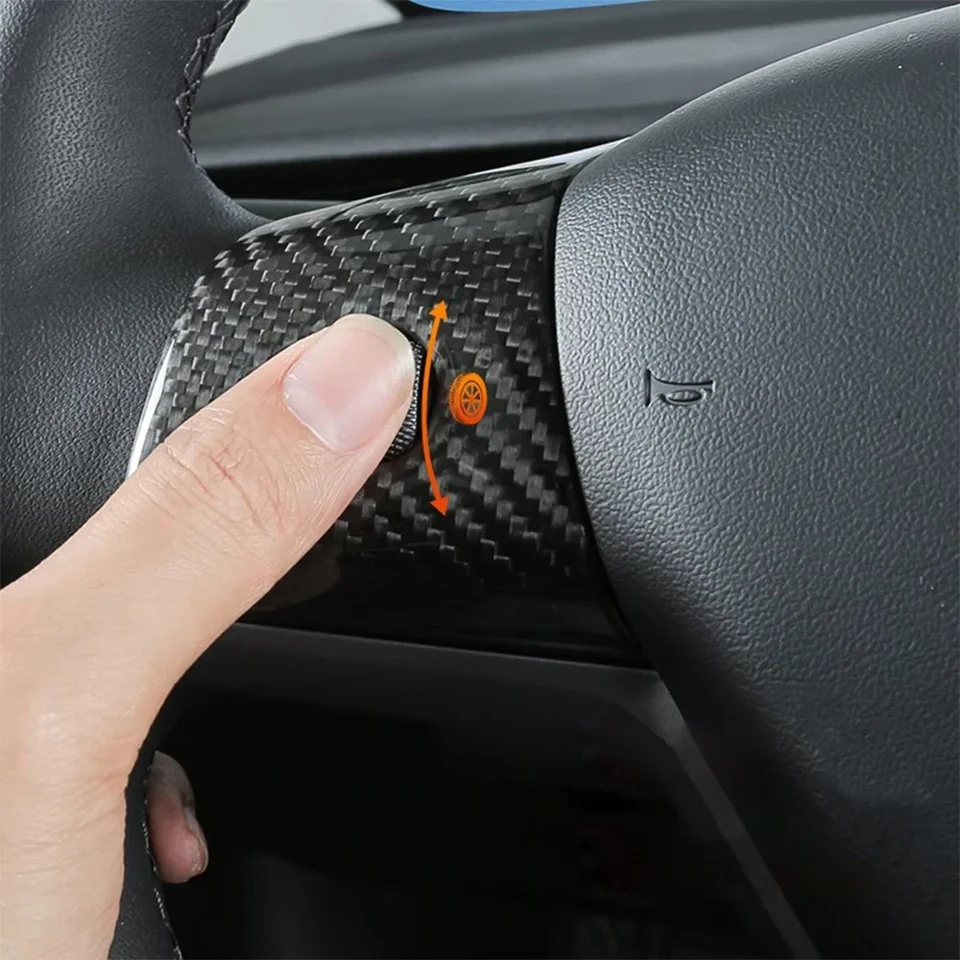 COPRIVOLANTE IN FIBRA di carbonio di lusso aggiornamento per BMW Serie