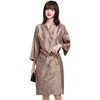 Barber Shop Ironing Dyeing Guest Robes Beauty Hair Care Waterproof And Breathable Long Robes Hair Cutting Aprons Home Clothing 2