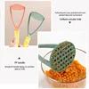 Potato Masher Plastic Kitchen Tool for Smooth Mashed Potatoes Garlic Press Fruit Crusher Manual Mashing Tool for Home Cooking 4