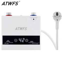 Instant 220V 4000W Portable Electric Water Heater - EU Plug
