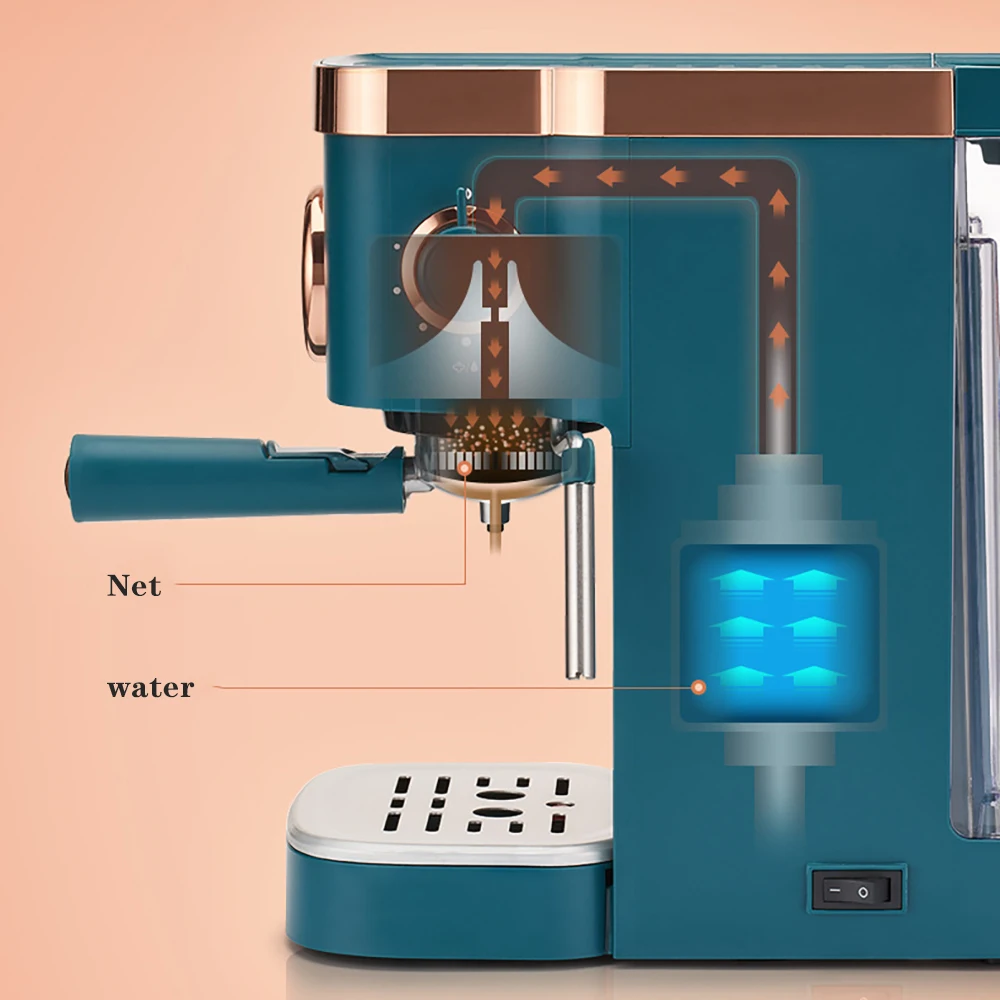 Электрическая кофемашина, 20 баров, итальянская, автоматическая ...