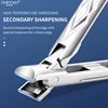 Stainless Steel Nail Clipper Double-sided Nail Cutter Professional Manicure Cutters Portable Travel Manicure Tools For Women 4