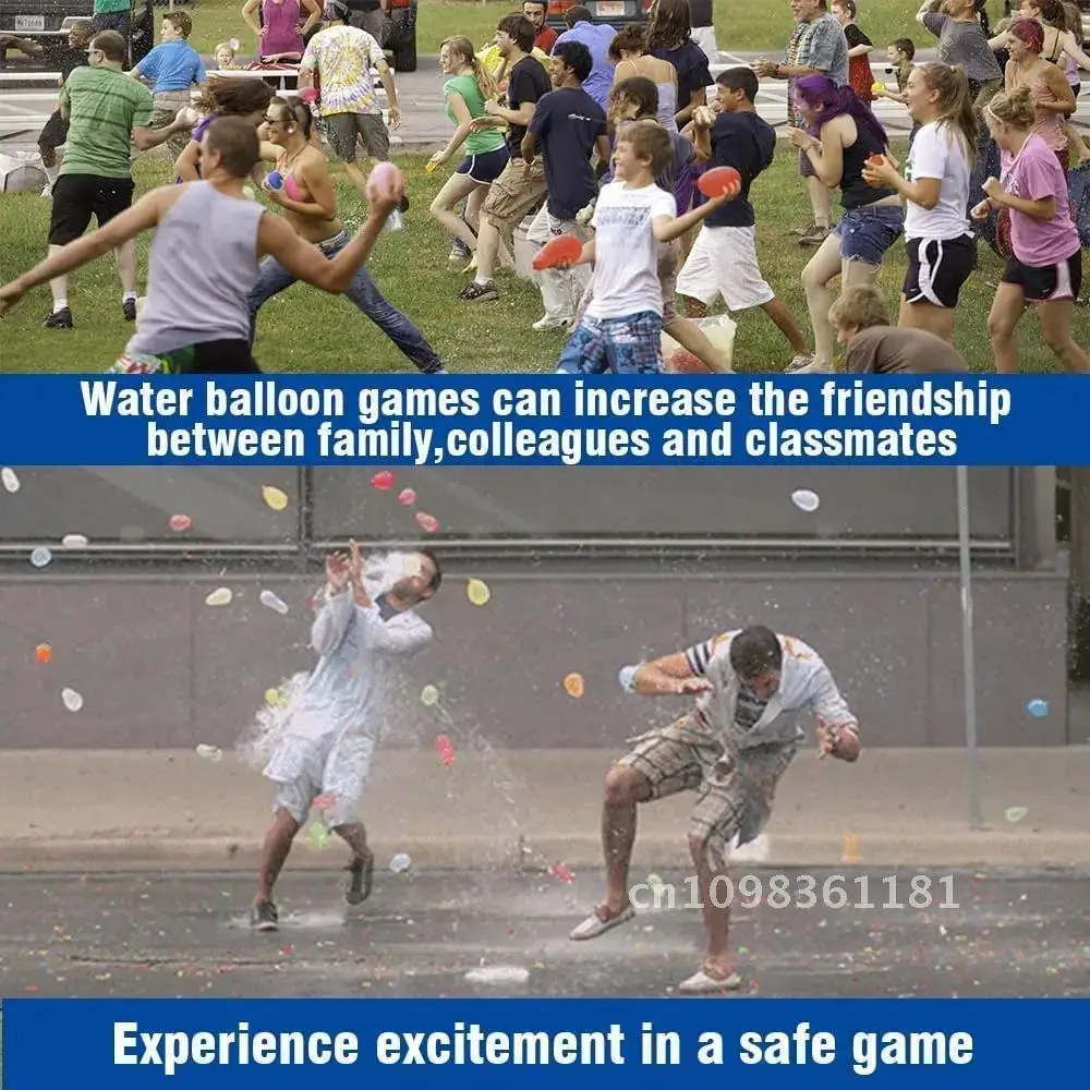 Funny Water Balloons Toys Magic Summer Beach Party Outdoor Filling Water Balloon Bombs Toy For Kids Adult Children