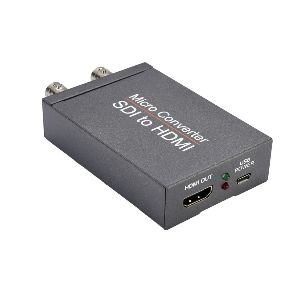 HD 3G SDI To HDMI / HDMI To SDI Video Converter Display Adapter with Loop Audio
