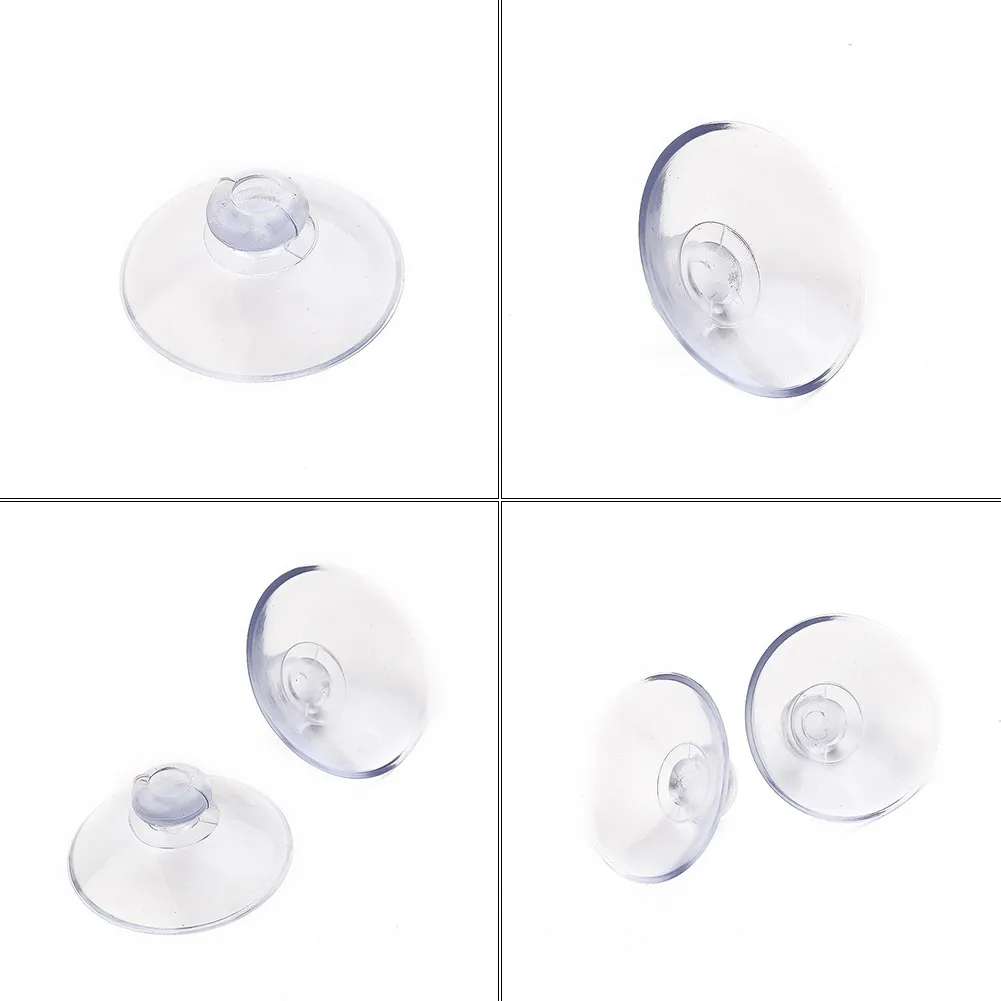 Hoom Saugnapf 20mm/25mm/40mm Fenster-Küchen-Sauger 10 Stück Jeder Typ Badezimmer Klarer Kunststoff Glas 100% Brandneu