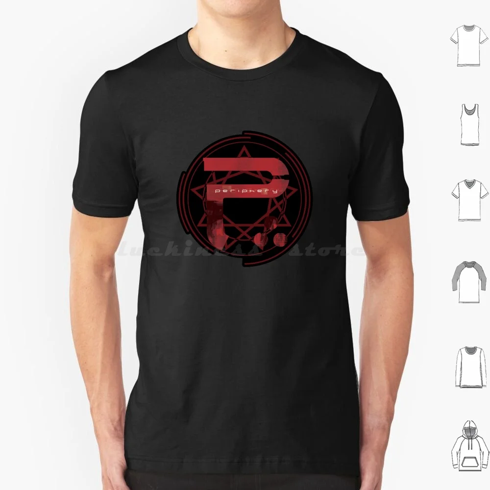 Red P From Pentragram T Shirt Uomo Donna Bambini 6Xl Floral Beauty Garden Periferiche Serenity Petal Wonders Blossom Periferiche