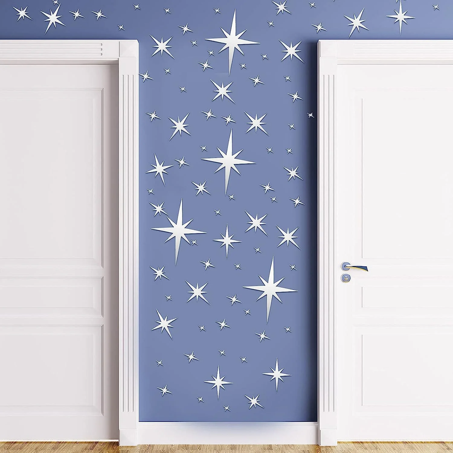 Acrylic Star Mirror Stickers 2