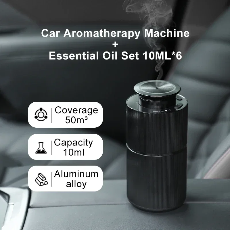 NAMSTE Car Aromatherapy Diffuser Charging Essential Oil Aromatic Diffuser Air Freshener perfume aromatherapy Aluminium Alloys M