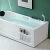 Acrylic Tub Home Bathroom Surf Massage Adult Bathtub Small Apartment Independent Constant Temperature Portable Tubs For Bathing 4