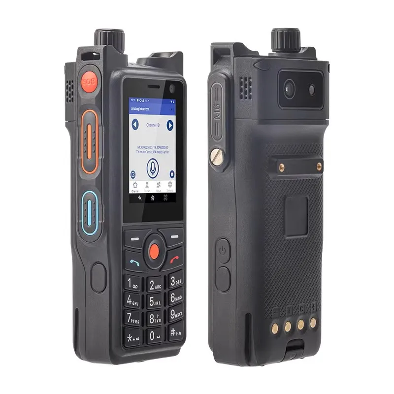rungee 4W DMR digital analog dual-mode walike talkie 2W PTT 400~470MHz 3GB +32GB 2.41 inch HD IPS  touch screen,Android 9 4