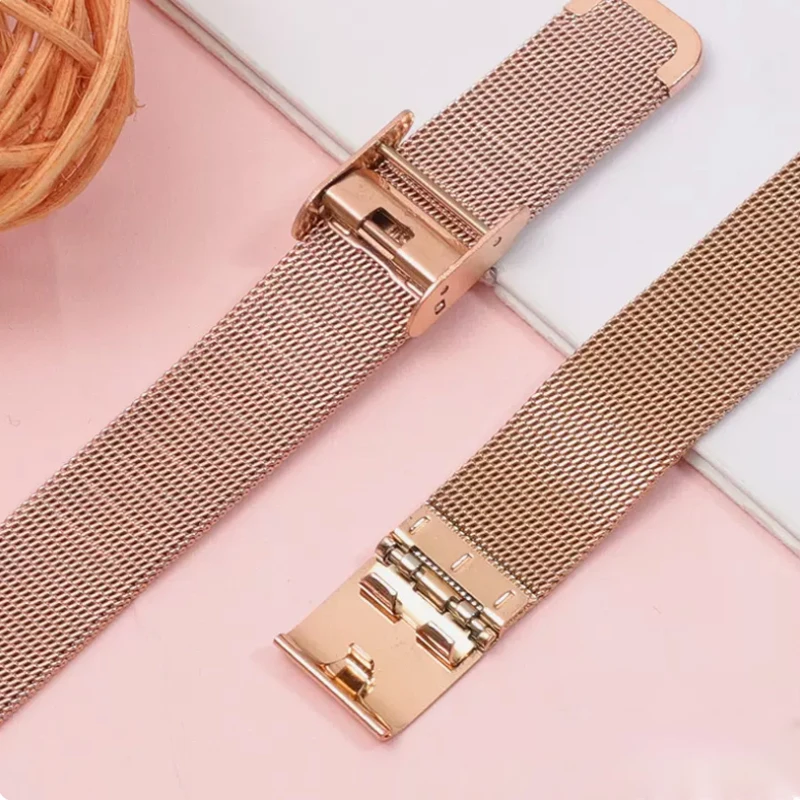 Stainless Steel Milanese Mesh Watch Strap - Thin Bracelet