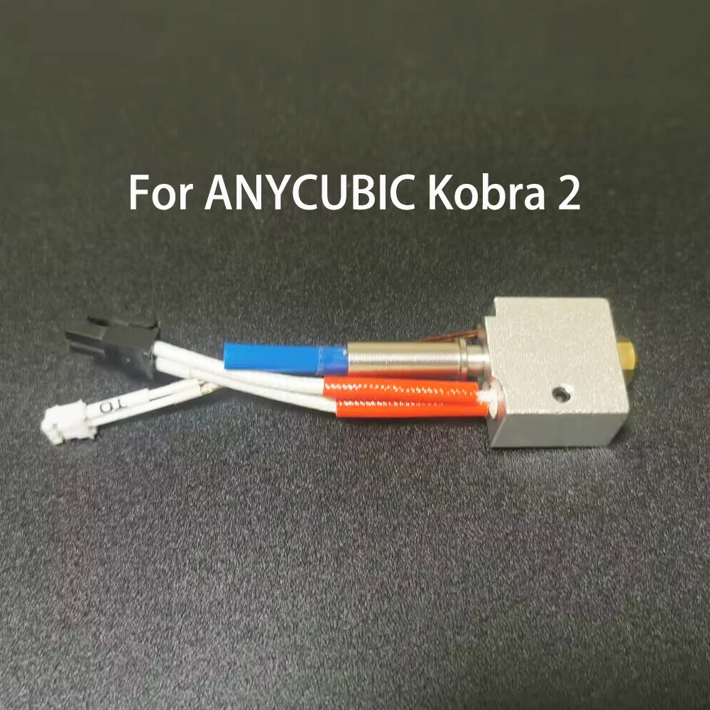 Assembly Hotend for Kobra 2 0.4mm Brass Nozzles Thermistor Heater Block Heatbreak 24V 60W  For Kobra 2 Plus/2 Max/2 Neo/2 Pro