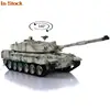 2.4G 1/16 Heng Long Snow 7.0 Plastic Ver Challenger II RTR RC Tank Model 3908 Paited White Machin Gun Barrel BB Shooting TH17754 1