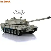 2.4G 1/16 Heng Long Snow 7.0 Plastic Ver Challenger II RTR RC Tank Model 3908 Paited White Machin Gun Barrel BB Shooting TH17754 1