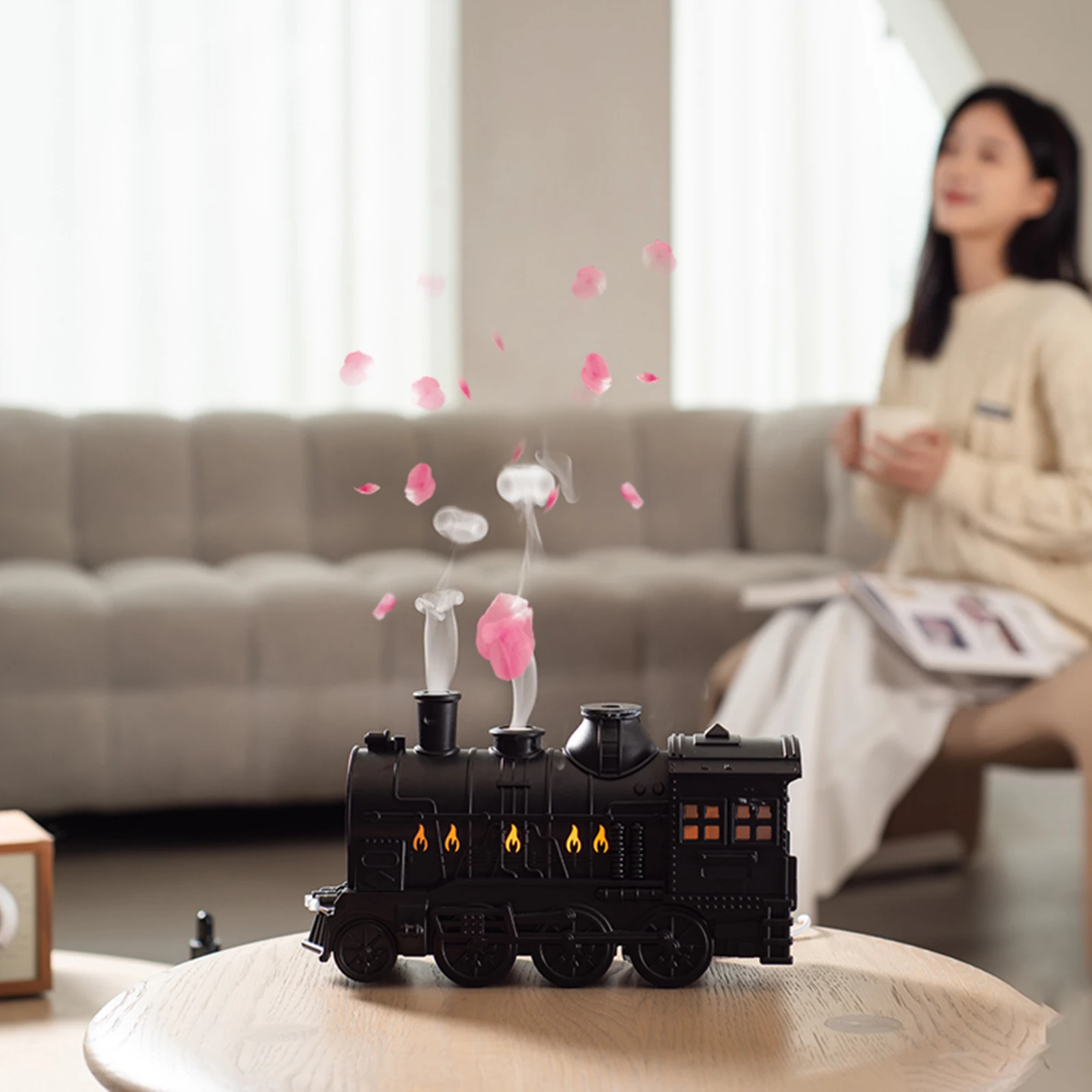 Essential Oil Diffuser Locomotive