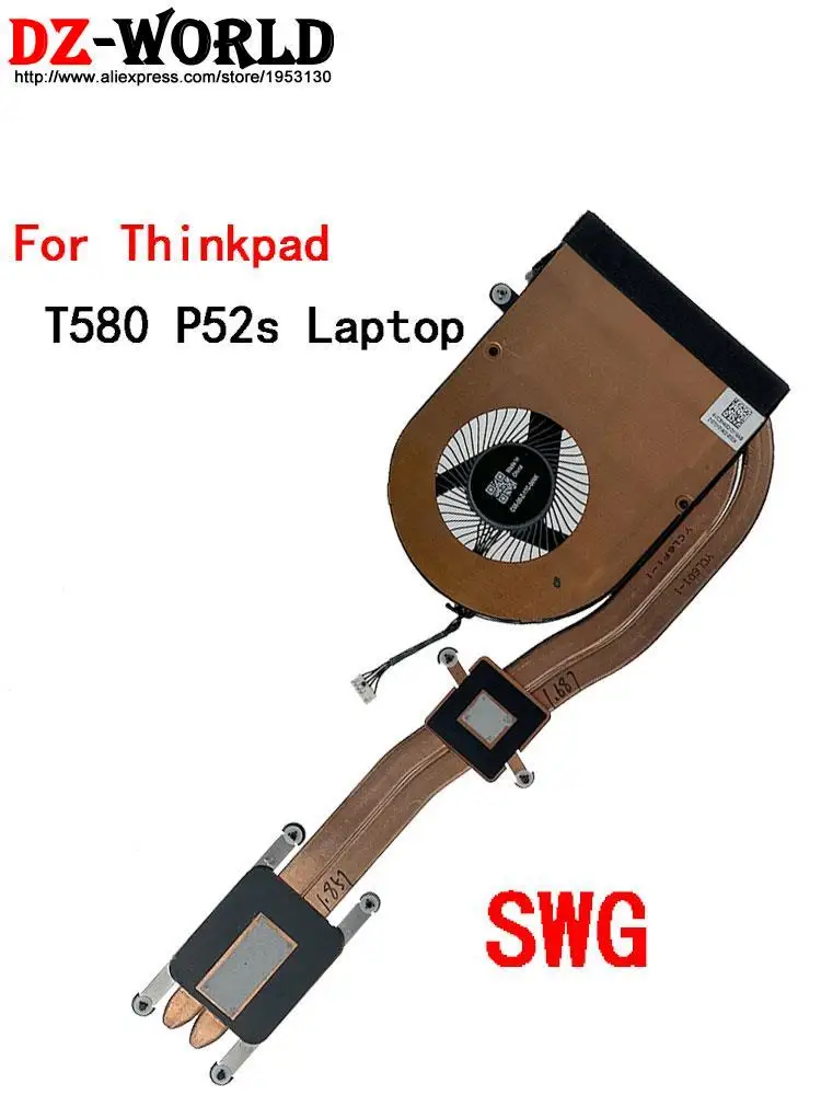 dissipador, Lenovo ThinkPad T580 P52s, 01ER494, 01ER493,