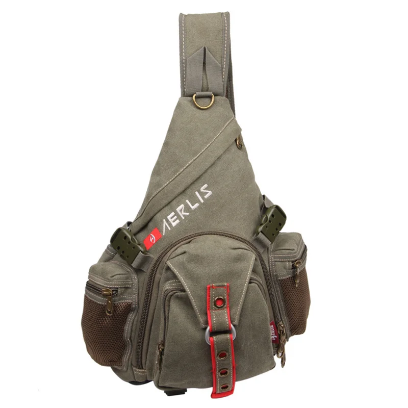 ChestBagforTeenagerBoysMenFemaleCanvasMessengerBagsShoulder