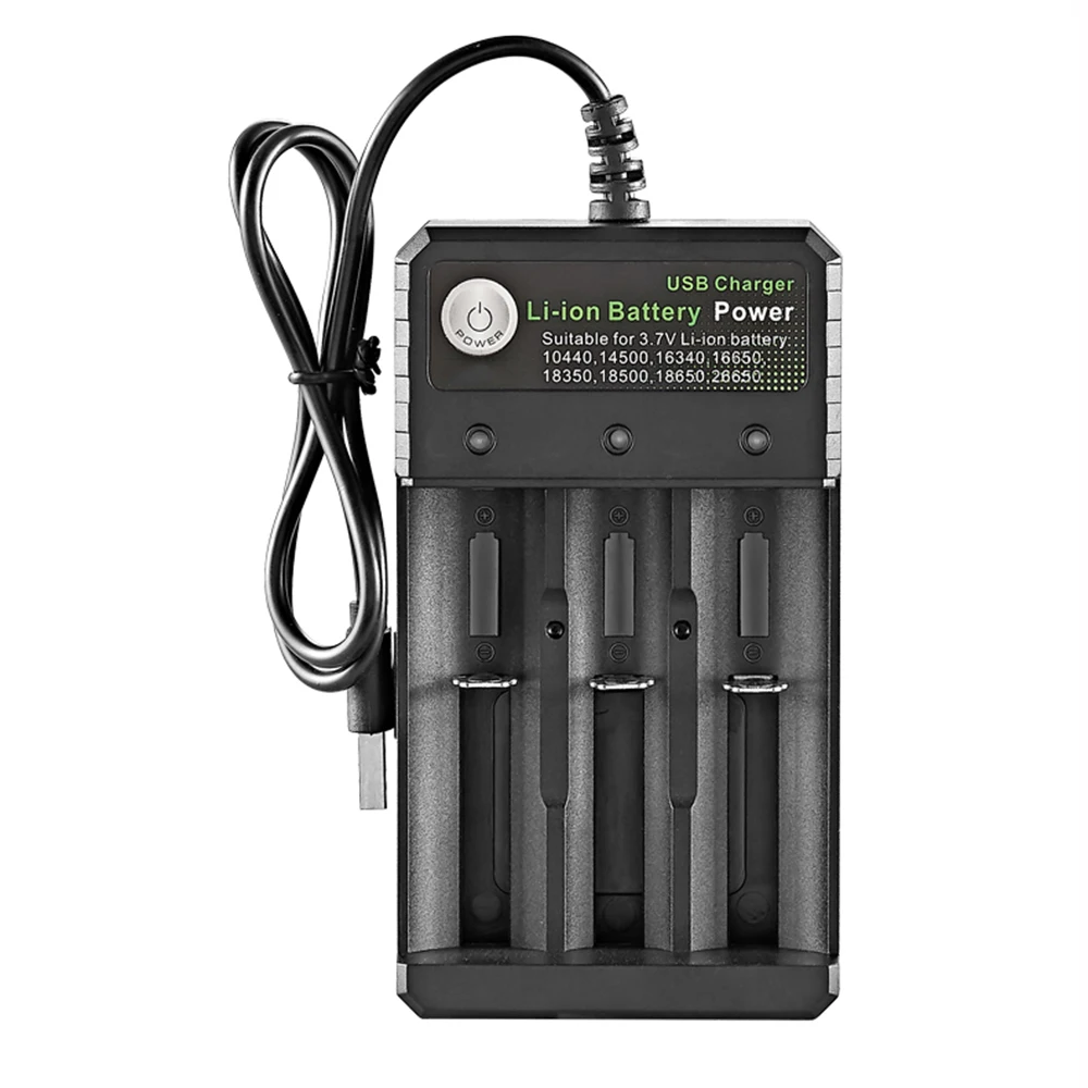 100 New 18650 battery 3.7V 4.2V rechargeable Li ion battery for Led flash light battery 18650