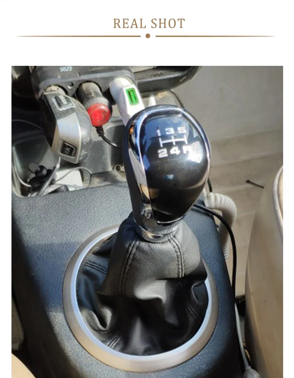 Gear Shift Knob Car Manual Transmission Gearbox Shift Lever For Suzuki Swift S-c