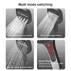 Digital Smart Grey Shower Set Bathroom Home Use Shower System Rainfall Sprayer Pressurised Bathing Apartment Head Shower 3