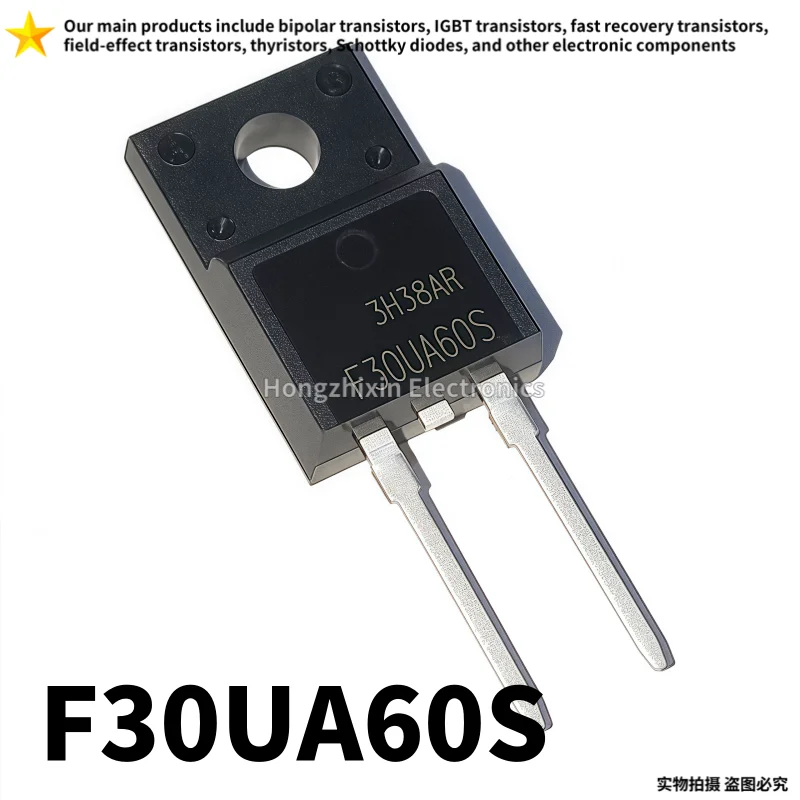 10 Pz Muslimah F30U60S TO-220F 600V 13A Migliore Qualà - Foto 2