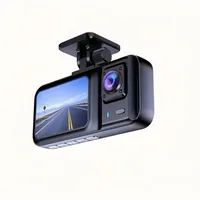 3 Lens Camara Para auto, Car dashcam 1080P Front | 480P Interior & Rear Cams Dashcam, Car Accessories | Car DVR | Video Recorder - Image 2