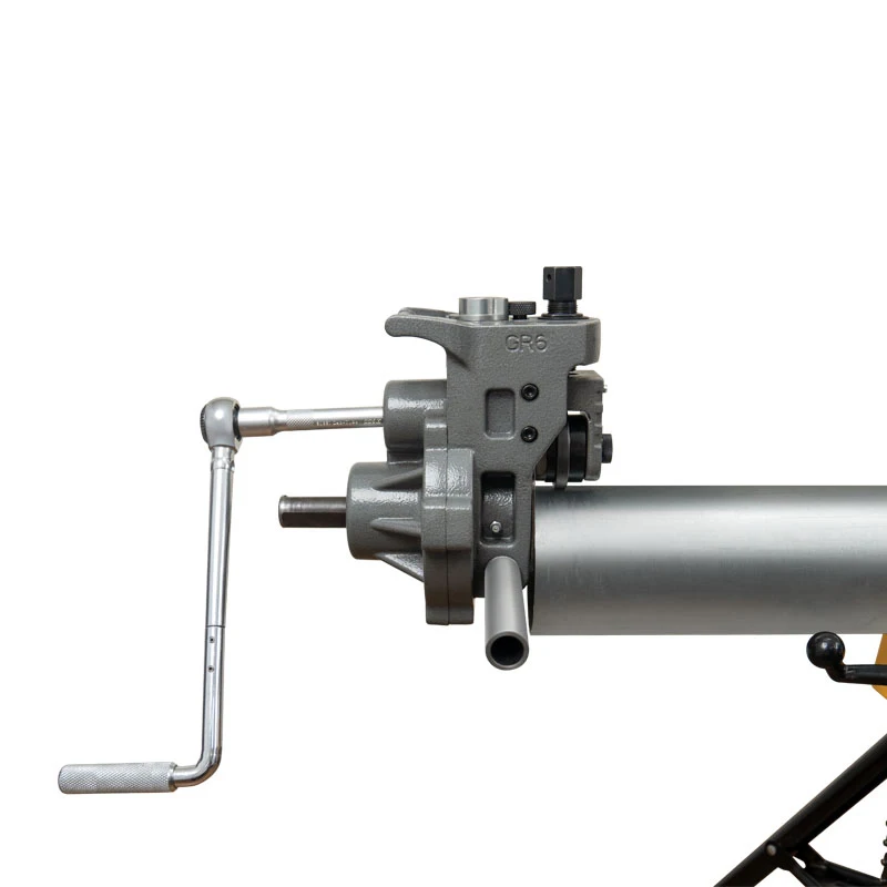 Portable Combo Roll Grooving Machine, 1/2" to 6" Pipe Capacity, Manual Use or Power Drive Mount 5