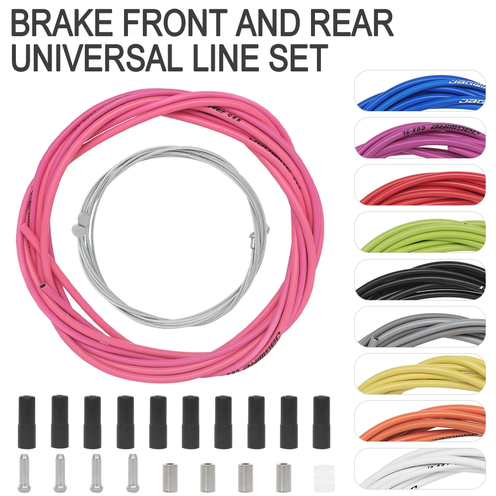 JAGWIRE Bike Cable Set 4mm 5mm Mountain Road Bike Brake Shift Cable Bicycle Derailleur Cable Housing for Shimano Sram