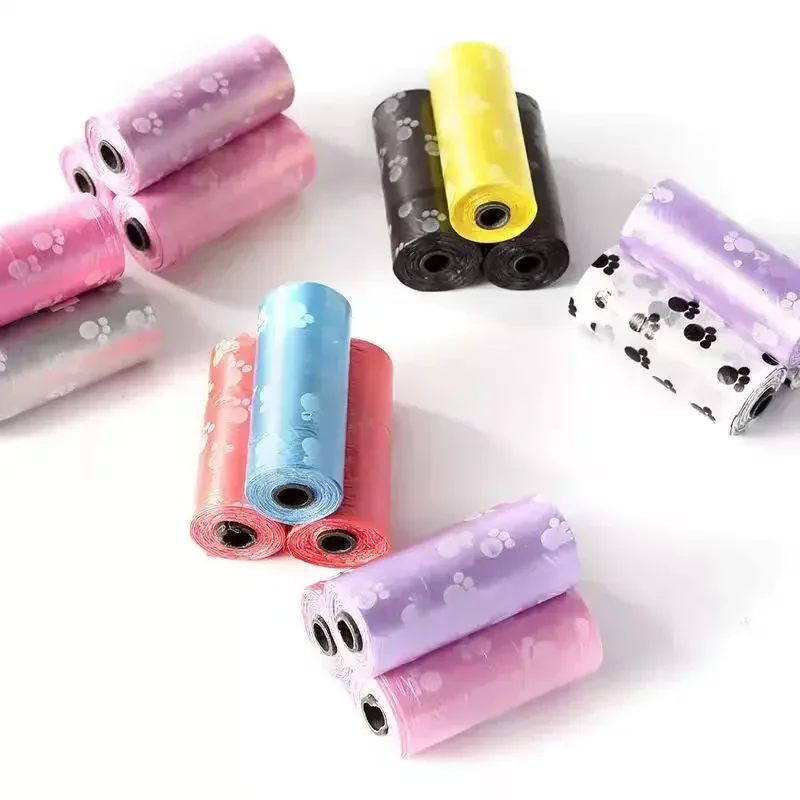 Dog Poop Bags 20 Rolls Outdoor Cleaning Supplies