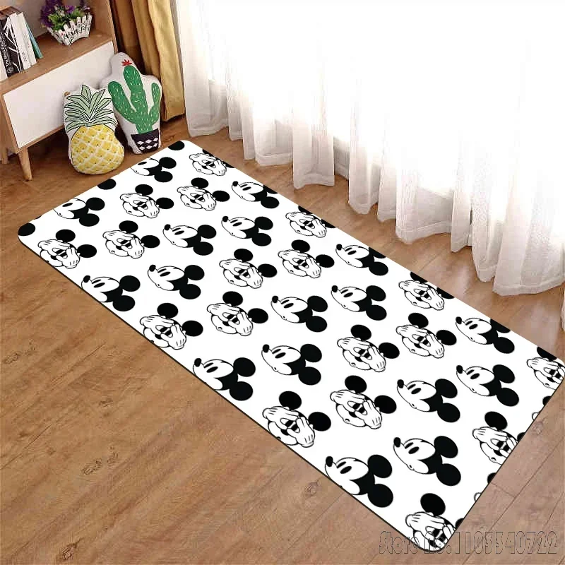 Mickey Minnie  Cartoon Rug Carpets 80x120cm Decor for Bathroom Kids Floor Mat Living Room Children's Bedroom Sofa 5
