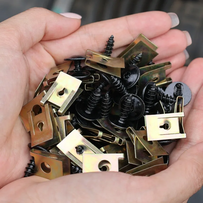 For VW Audi A1 A3 A4 A5 Q5 Q7 TT SEAT Car Engine Cover Undertray Splash Guards Wheel Arch Torx Screw Retainer Auto Fastener Clip