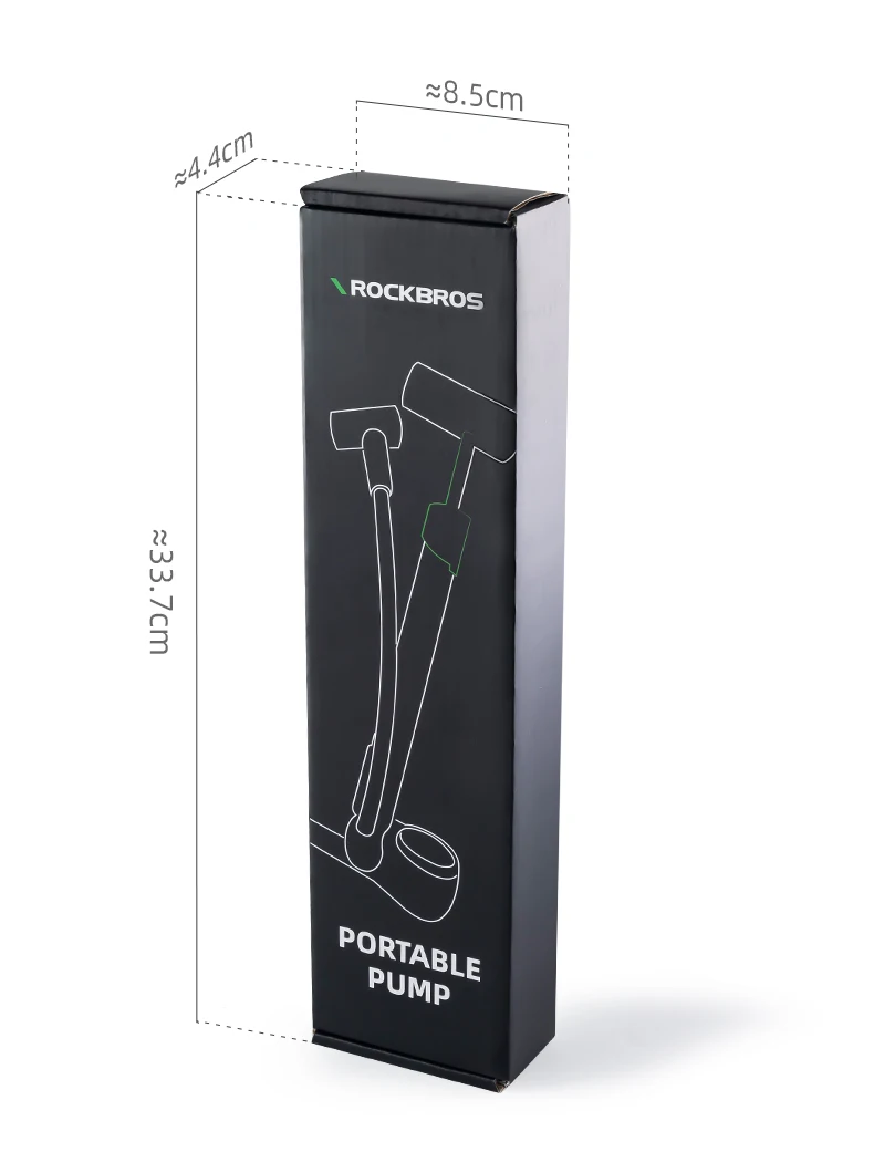 Bicycle Pump 120PSI Portable Air Pump Presta Schrader Ultralight Hand Pump With