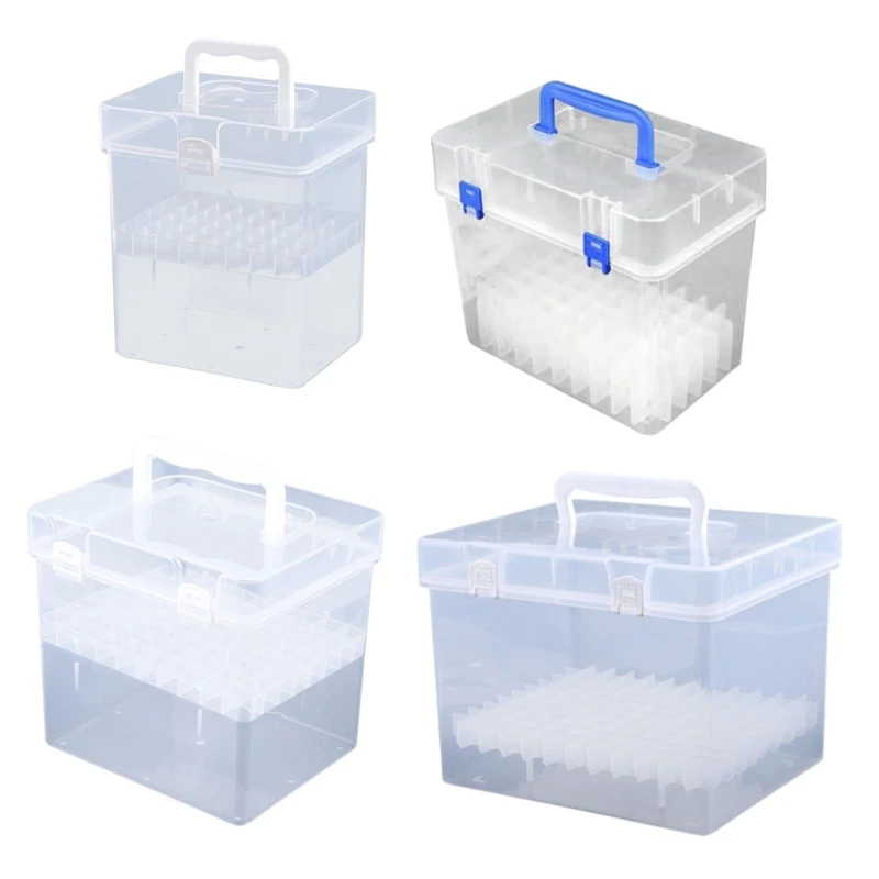 Transparent Marker Pens Storage Box Stationery Organizer Desktop Storage Kit