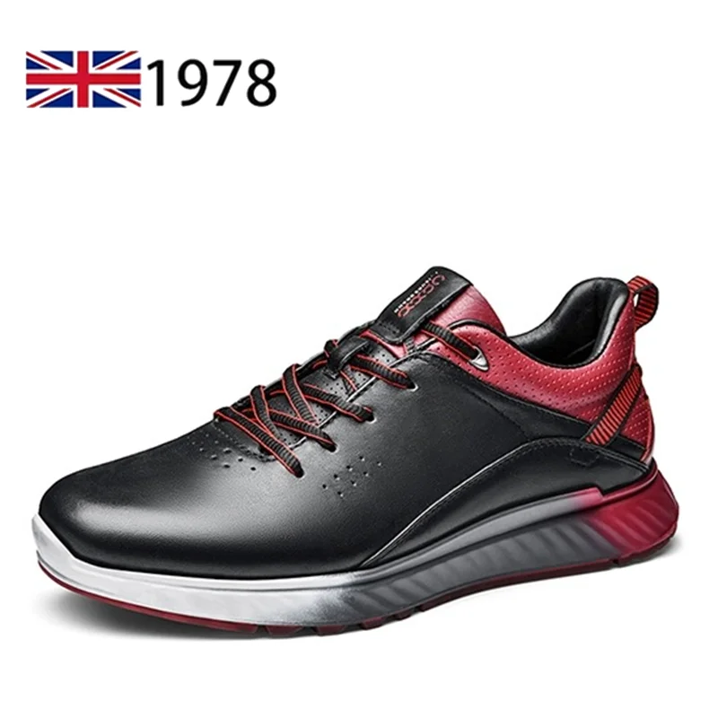 High-end Genuine Leather Men Shoes Outdoor Casual Sneakers Shoes Non-Slip Business White Board For Men zapatos para hombre
