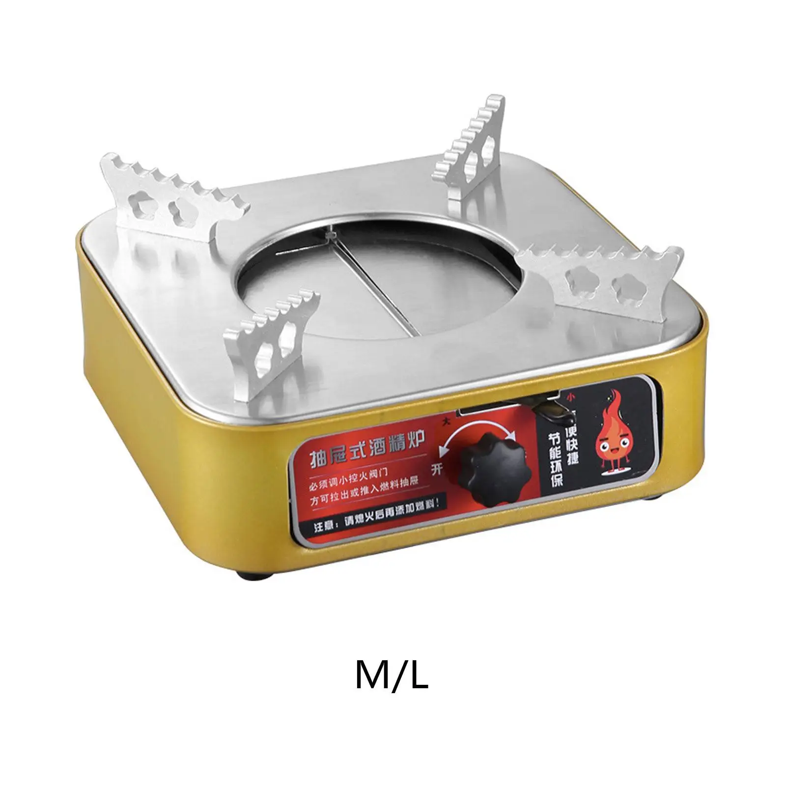 

Camping Stove Camping Stove Portable Non-Slip Stainless Steel Camping Stove